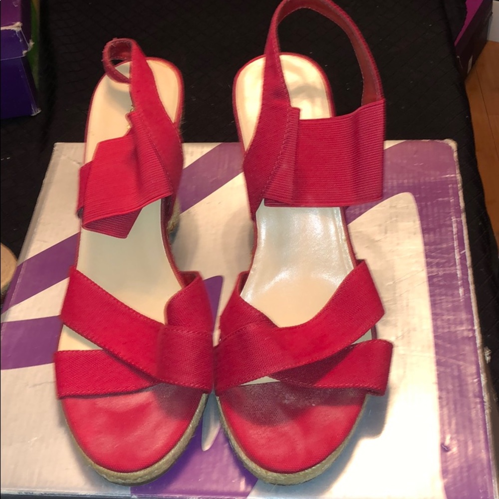 Wedge heel
